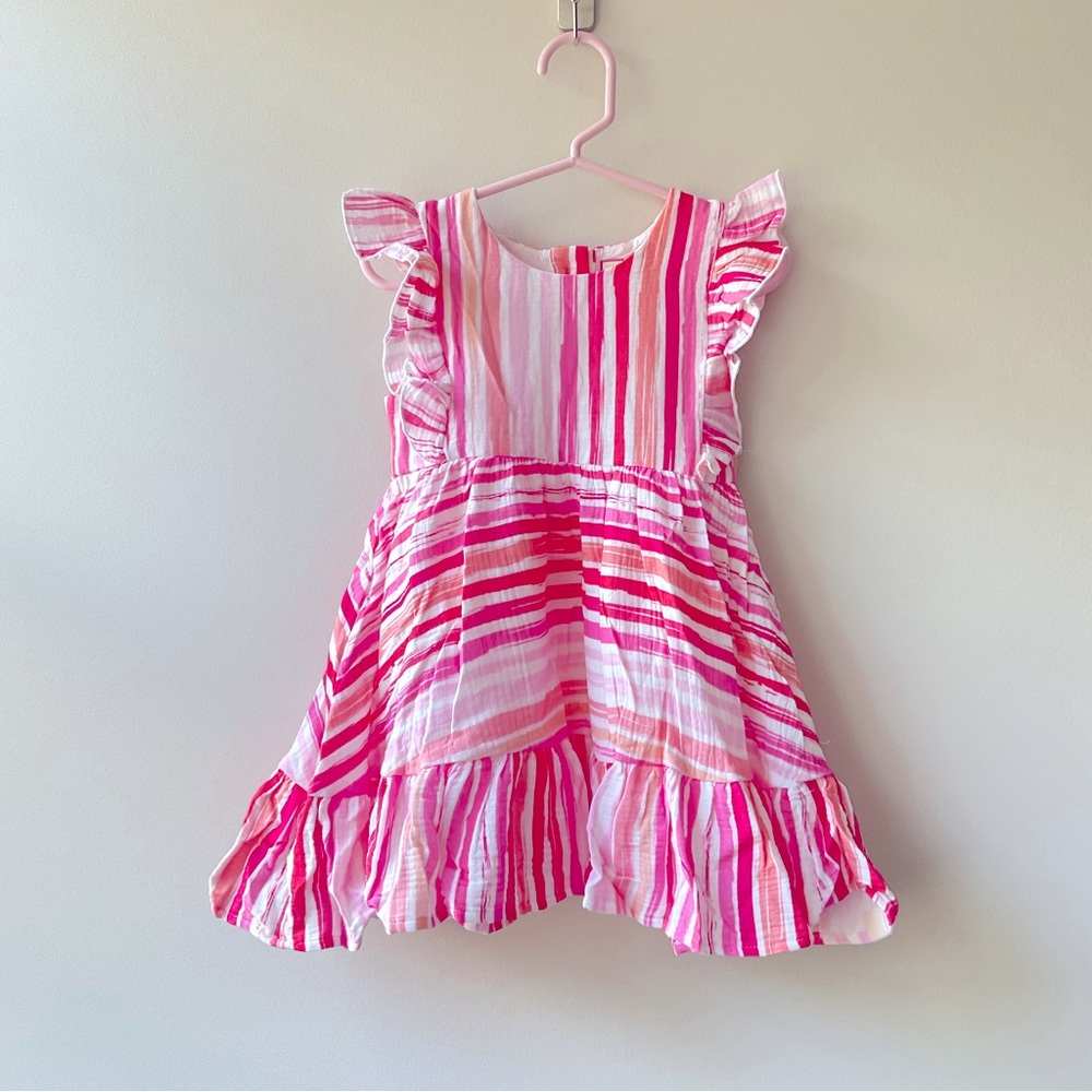 Cheeky Plum Gauze Dress